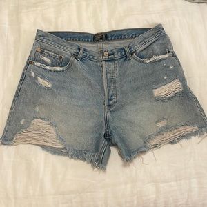 Abercrombie Denim Shorts 4 inch